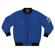 Load image into Gallery viewer, Legit Trappers Check Clean Cash Men's Bomber Jacket (AOP)