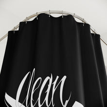 Load image into Gallery viewer, Check Clean Cash Elegant Clean Wash Shower Curtain, Modern Bathroom Decor, Minimalist Design, Gift for New Home, Bathroom Makeover
