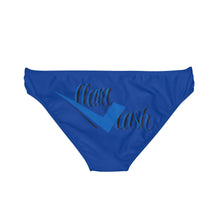 Load image into Gallery viewer, Legit Trappers Check Clean Cash Loop Tie Side Bikini Bottom (AOP)