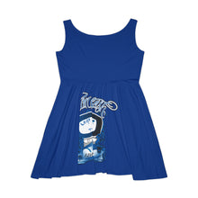 Load image into Gallery viewer, Legit Trappers Check Clean CashWomen's Skater Dress (AOP)