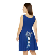Load image into Gallery viewer, Legit Trappers Check Clean CashWomen's Skater Dress (AOP)