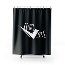 Load image into Gallery viewer, Check Clean Cash Elegant Clean Wash Shower Curtain, Modern Bathroom Decor, Minimalist Design, Gift for New Home, Bathroom Makeover