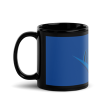 Load image into Gallery viewer, Check Clean Cash Black Glossy Mug