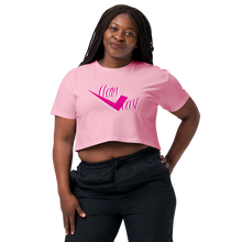 Load image into Gallery viewer, Legit Trappers Check Clean Cash Women’s crop top