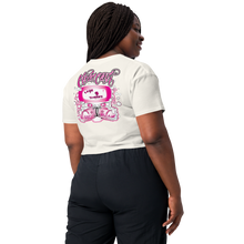 Load image into Gallery viewer, Legit Trappers Check Clean Cash Women’s crop top