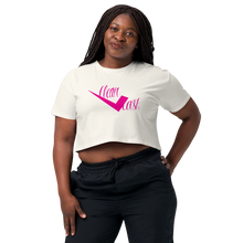 Load image into Gallery viewer, Legit Trappers Check Clean Cash Women’s crop top