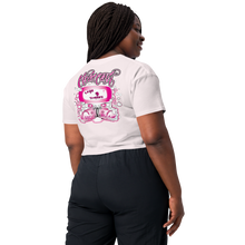 Load image into Gallery viewer, Legit Trappers Check Clean Cash Women’s crop top