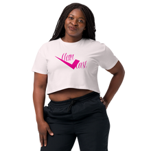 Load image into Gallery viewer, Legit Trappers Check Clean Cash Women’s crop top