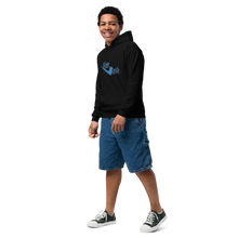 Load image into Gallery viewer, Legit Trappers check Clean Cash Youth heavy blend hoodie