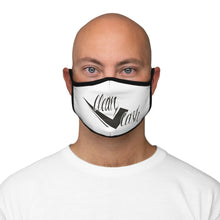 Load image into Gallery viewer, Check Cash Fitted Polyester Face Mask