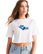 Load image into Gallery viewer, Legit trappers Check Clean Cash Women's Cropped Tee