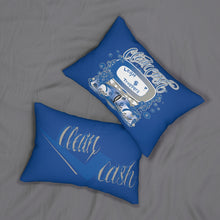 Load image into Gallery viewer, Legit Trappers Check Clean Cash Spun Polyester Lumbar Pillow