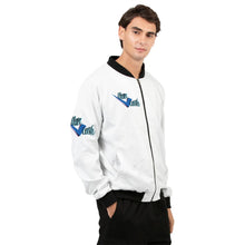 Load image into Gallery viewer, Legit trappers Check Clean Cash Go Legit Stay Legit  Men’s Bomber Jacket
