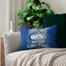 Load image into Gallery viewer, Legit Trappers Check Clean Cash Spun Polyester Lumbar Pillow