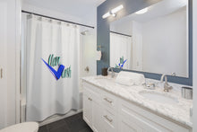 Load image into Gallery viewer, Check Clean Cash Shower Curtains