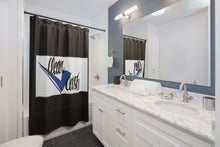 Load image into Gallery viewer, Check clean cash shower curtain great job
