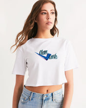 Load image into Gallery viewer, Legit trappers Check Clean Cash Women's Cropped Tee