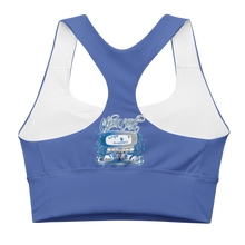 Load image into Gallery viewer, Legit Trappers check Clean cash Longline sports bra