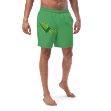 Load image into Gallery viewer, Legit Trappers Check Clean cash Men's swim trunks