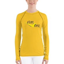 Load image into Gallery viewer, Legit Trappers Check Clean Cash Women's Rash Guard