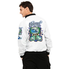 Load image into Gallery viewer, Legit trappers Check Clean Cash Go Legit Stay Legit  Men’s Bomber Jacket