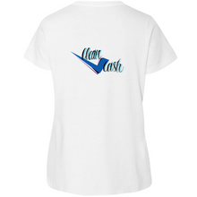 Load image into Gallery viewer, Check Clean Cash Basic Women's LAT Curvy Plus Size Scoopneck Tee