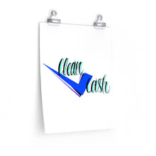 Load image into Gallery viewer, Check Clean Cash premium Matte vertical posters