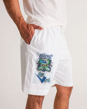 Load image into Gallery viewer, Legit Trappers Check Clean Cash Go Legit Stay Legit men's Shorts.
