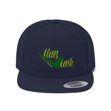 Load image into Gallery viewer, Check Clean Cash Unisex Flat Bill Hat