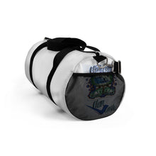 Load image into Gallery viewer, Legit Trappers Check Clean Cash Go Legit Stay Legit Duffel Bag