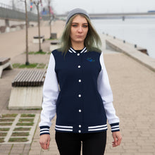Load image into Gallery viewer, Check Clean Cash Women's Varsity Jacket