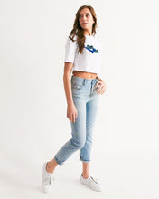 Load image into Gallery viewer, Legit trappers Check Clean Cash Women's Cropped Tee
