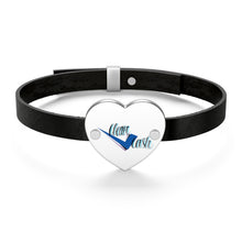 Load image into Gallery viewer, Check Clean Cash Leather Bracelet