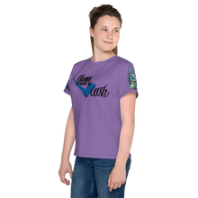 Load image into Gallery viewer, Legit Trappers Check Clean cash Go Legit Stay Legit kids T-shirt