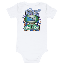 Load image into Gallery viewer, Check Clean Cash Legit Trappers Go Legit Stay Legit baby one piece