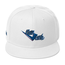 Load image into Gallery viewer, Check Clean Cash snap back hat. This hat is phenomenal real talk