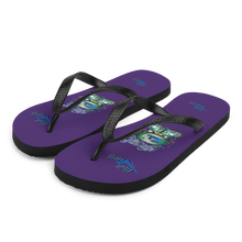 Load image into Gallery viewer, Legit Trappers Check Clean Cash Flip-Flops