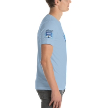 Load image into Gallery viewer, Sky blue Legit Trappers Check Clean Cash  Short-Sleeve Unisex T-Shirt