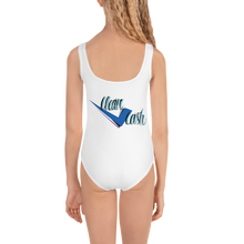 Load image into Gallery viewer, Legit Trappers Check Clean Cash Kids Swimsuit