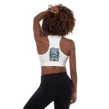 Load image into Gallery viewer, Legit Trappers Check Clean Cash padded Sports Bra