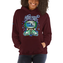 Load image into Gallery viewer, Legit Trappers Check Clean Cash Go Legit Stay Legit Women's Hood Sweater