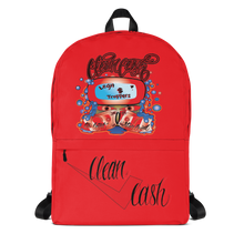 Load image into Gallery viewer, Legit Trappers Check Clean Cash Go Legit Stay Legit book bag