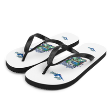 Load image into Gallery viewer, Legit Trappers Check Clean Cash Flip-Flops