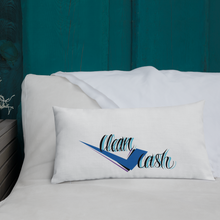 Load image into Gallery viewer, Legit Trappers Check Clean Cash Go Legit Stay Legit Premium Pillow