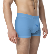 Load image into Gallery viewer, Legit Trappers check clean cash Sky blue Boxer Briefs