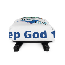 Load image into Gallery viewer, Legit Trappers Keep God 1st. Check Clean Cash Go Legit Stay Legit Backpack