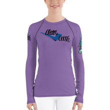 Load image into Gallery viewer, Legit Trappers Check Clean Cash Women's Rash Guard