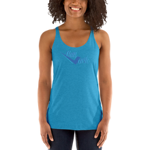 Load image into Gallery viewer, Legit Trappers Check Clean Cash Women's Racerback Tank Top