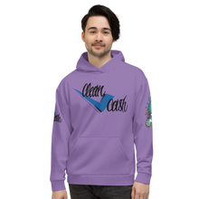 Load image into Gallery viewer, Legit Trappers Check Clean Cash Go legit Stay Legit hood sweater