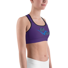 Load image into Gallery viewer, Check Clean Cash Legit Trappers Sports bra